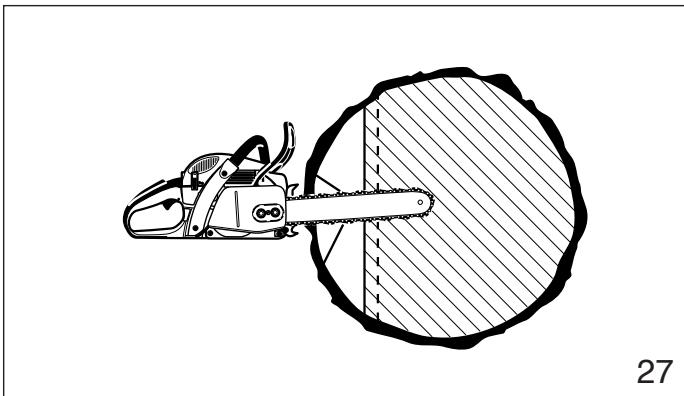 DOLMAR PS-5105 - Plunge-Cut Method - 3