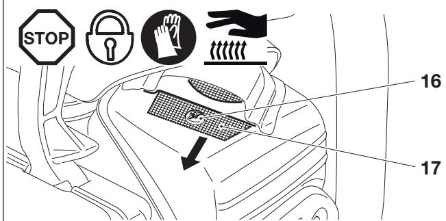 DOLMAR PS-5105 - Replacing the fuel filter - 4