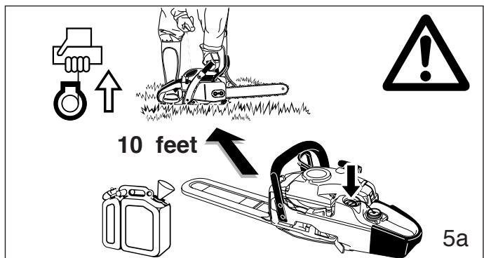 DOLMAR PS-5105 - Fueling instructions - 1