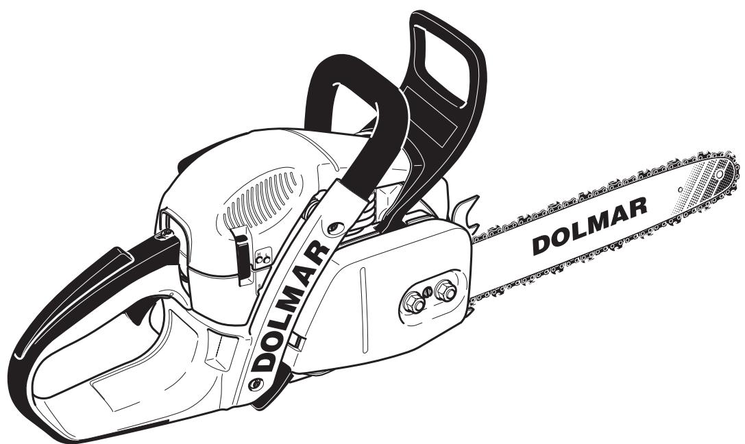 DOLMAR PS-5105 H - Manuel d'emploi et de sécurité de tronconiennes thermiques - 1