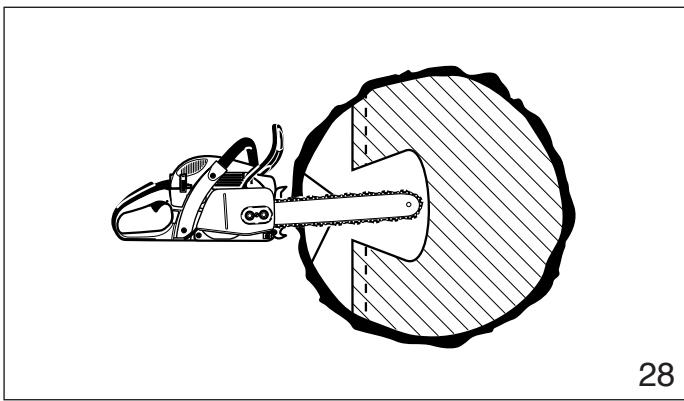 DOLMAR PS-5105 H - Plunge-Cut Method - 4