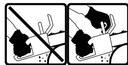 DOLMAR PS-5105 H - Discription of symbols used on chain saws: - 5