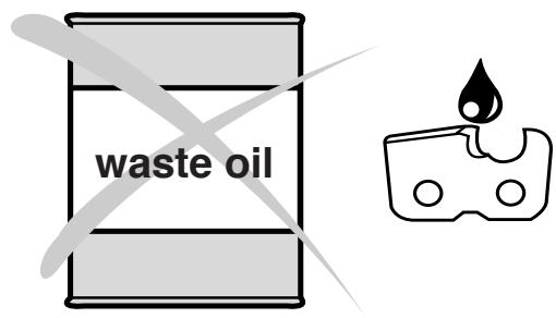 DOLMAR PS-6400 H - Important note on bio-degradable chain oils - 1