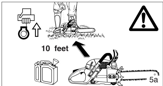 DOLMAR PS-7300 - Fueling instructions - 1