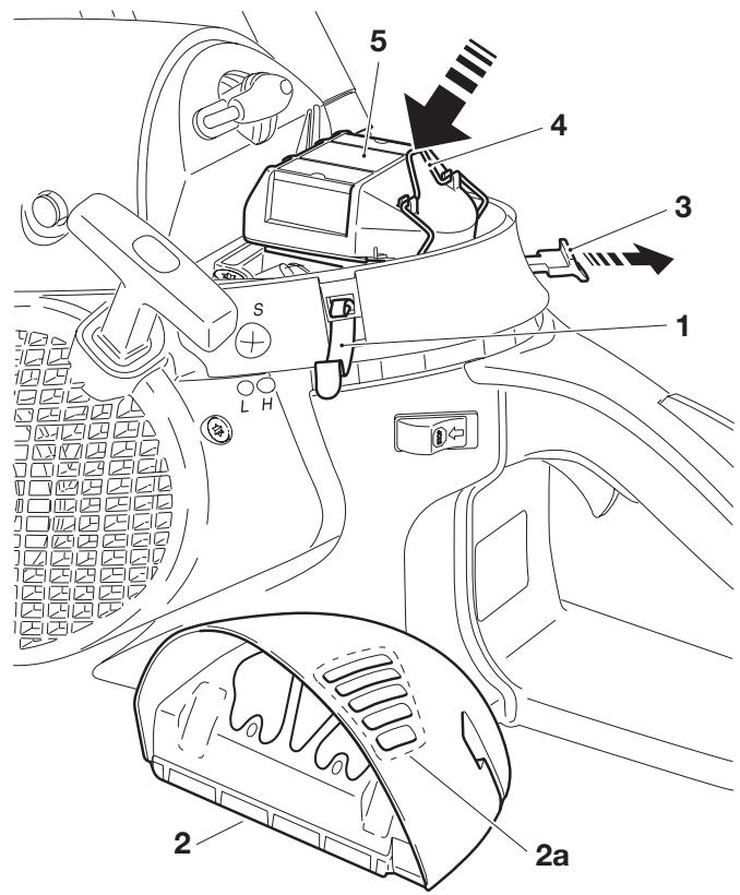 DOLMAR PS-7900 - Replacing the fuel filter - 2
