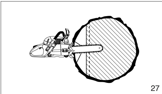 DOLMAR PS-7900 - Plunge-Cut Method - 3
