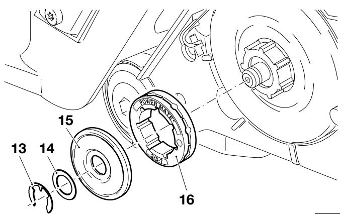 DOLMAR PS-7900 H - Attention: n'utiliser que des chaînes et guide permises pour cette tronçonneuse (voir extrait de la liste de pièces de rechange)! - 2