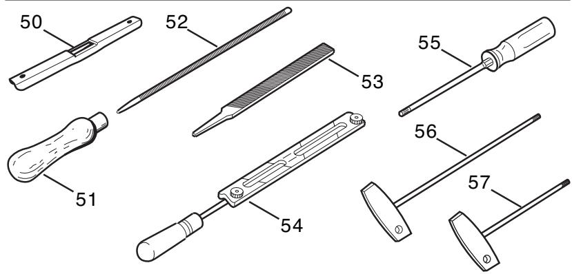 DOLMAR PS-9010 - Extrait de la liste des pièces de rechange - 5