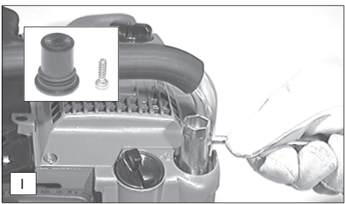 DOLMAR PS-9010 - Replacing vibration dampers 1 - 4 - 2
