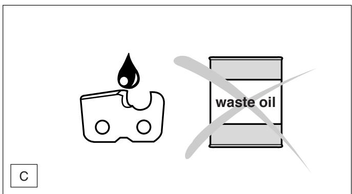 DOLMAR PS-9010 - Important note on bio-degradable chain oils: - 1