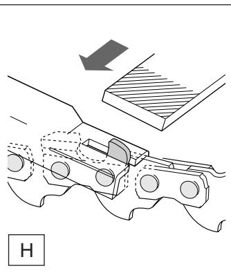 DOLMAR PS-9010 - Cleaning the guide bar - 6