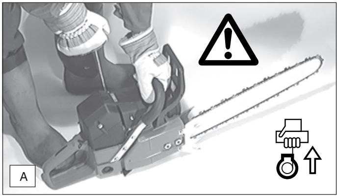 DOLMAR PS-9010 - Démarrer le moteur - 1