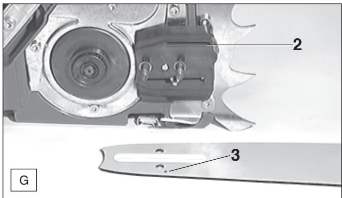 DOLMAR PS-9010 - Graissage de la chaîne de sciage - 1