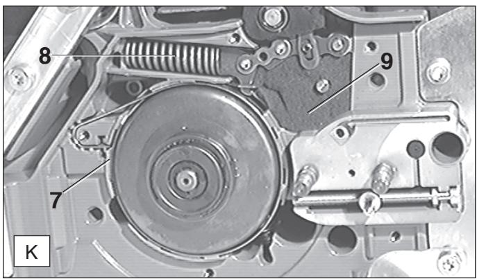 DOLMAR PS-9010 - Cleaning the guide bar - 4
