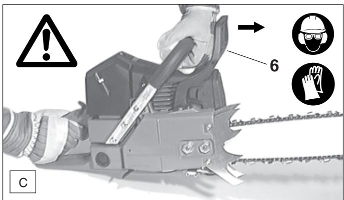 DOLMAR PS-9010 - Indication pour la version avec une soupape de décompression: - 1