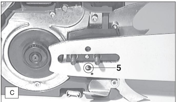 DOLMAR PS-9010 - Montage du guide et de la chaîne de sciage - 2