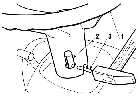 DOLMAR TM-92.14 H - FITTING THE STEERING WHEEL - 1