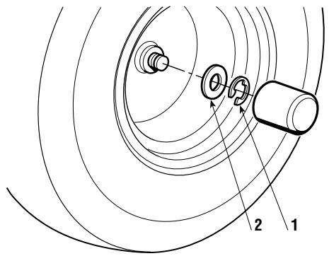 DOLMAR TM-92.14 H - REPLACING WHEELS - 1