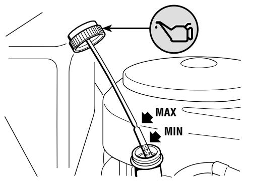 DOLMAR TM-92.14 H - FILLING WITH OIL AND FUEL - 1