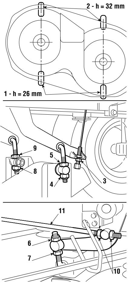 DOLMAR TM-92.14 H - ALIGNEMENT DU PLATEAU DE COUPE - 1