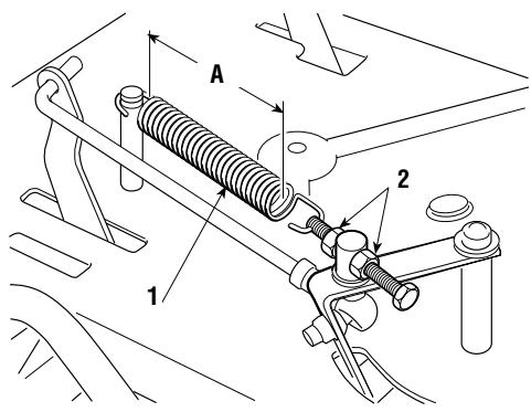 DOLMAR TM-92.14 H - RÉGLAGE DE LA TENSION DE LA COURBOIRE DE TRACTION - 1