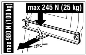 DOLMAR TM-92.14 H - REGULATIONS FOR TOWING - 1