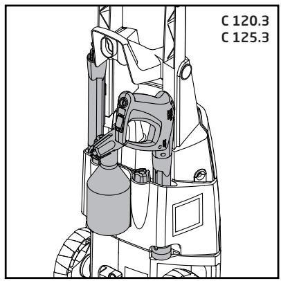 NILFISK C130.1-6PCAX-TRA - Rangement des accessoires - 1