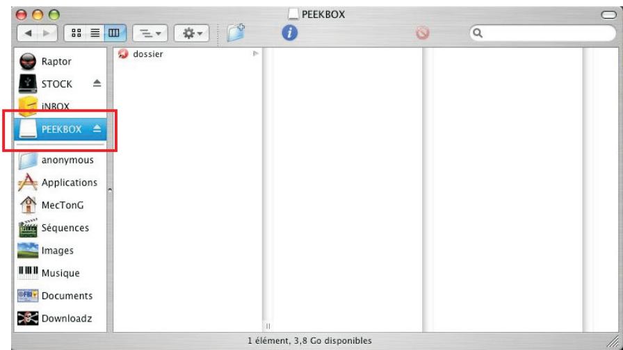 PEEKTON PEEKBOX 40 BLACK - Sous Mac OS X - 1