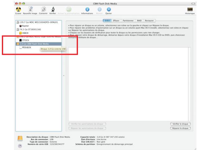 PEEKTON PEEKBOX 40 BLACK - Sous Mac OS X (suite) - 2