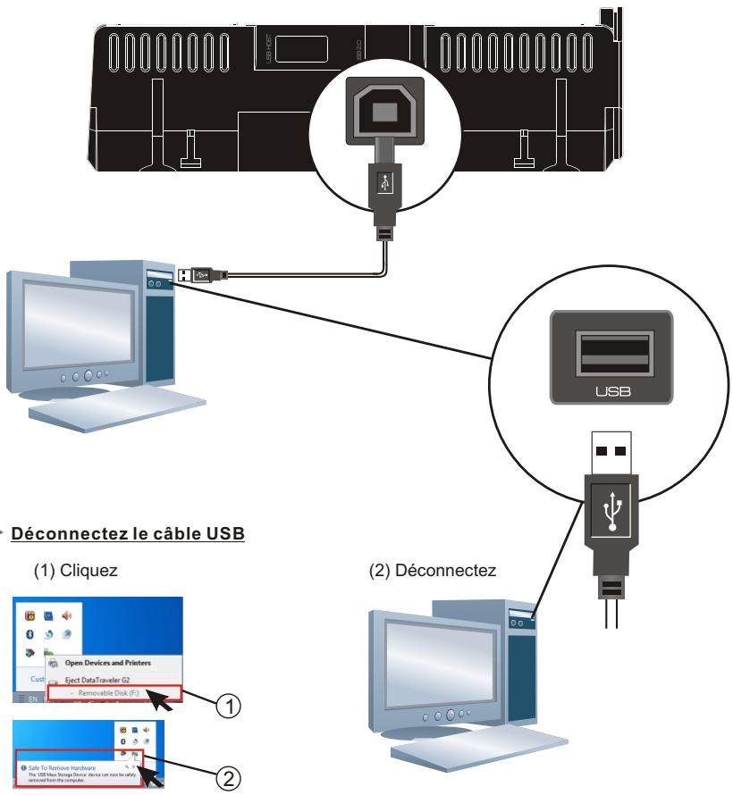 PEEKTON PEEKBOX 50 HD - Connectez le câble USB - 1