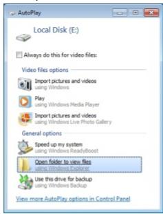 PEEKTON PEEKBOX 50 HD - Transfert de fichiers - 1