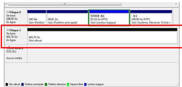 PEEKTON PEEKBOX 50 HD - Partitionner et formater un disque dur (suite) - 2