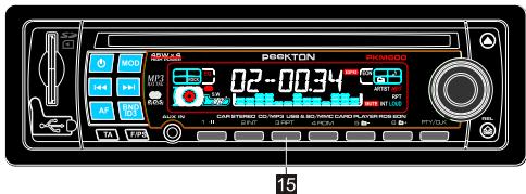 PEEKTON PKM 650 - Fonctionnement des CD,MP3 - 3