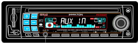 PEEKTON PKM 650 - Entrée Auxiliaire - 1