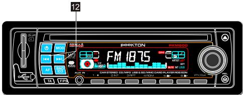 PEEKTON PKM 650 - RechercheManuelle ou Automatique des stations - 1
