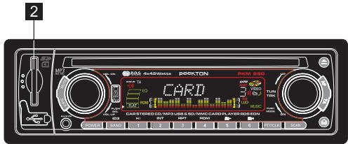 PEEKTON PKM 850 - Fonctions de l'appareil - 2