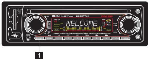 PEEKTON PKM 850 - Fonctions de l'appareil - 1