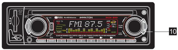 PEEKTON PKM 850 - Sélecteur TA - 1