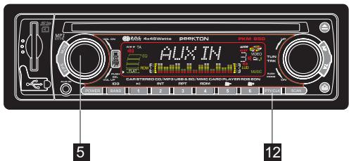 PEEKTON PKM 850 - Afficher et régler l'heure - 1