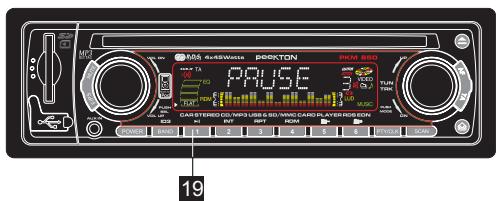 PEEKTON PKM 850 - Fonction Pause - 1