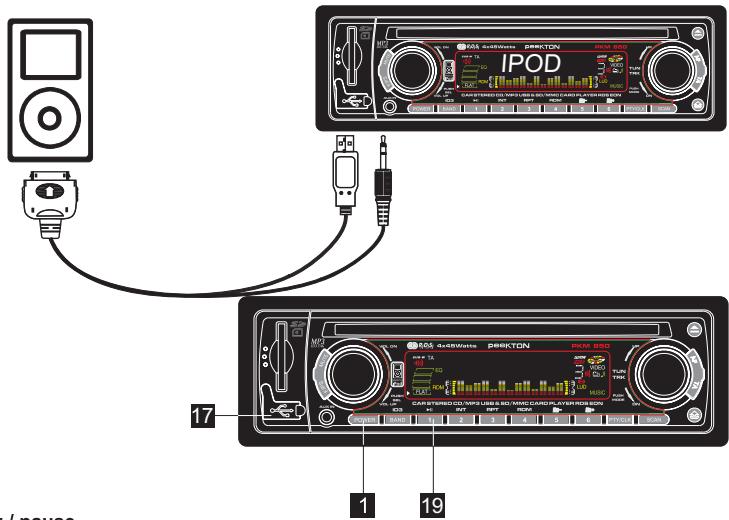 PEEKTON PKM 850 - Connectez votre IPOD - 1