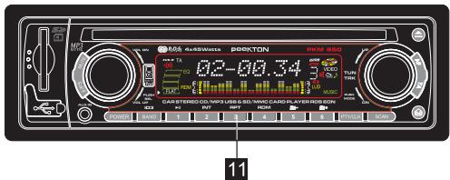 PEEKTON PKM 850 - Fonctionnement des CD,MP3 - 3