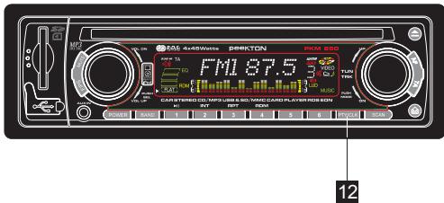 PEEKTON PKM 850 - Fonction PTY/CLK - 1