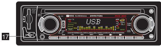 PEEKTON PKM 850 - Lecture à partir d'une clé USB - 1