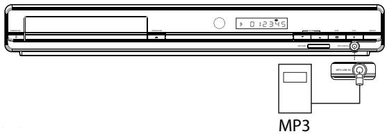 FUNAI HT2-M200 - Connexion d'un lecteur de média portable - 1