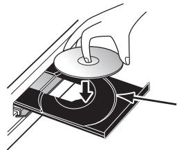 FUNAI HT2-M200 - Comment insérer un disque - 1