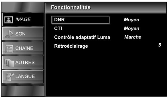FUNAI LT851-M19 - Réglage de l'image avancé - 1