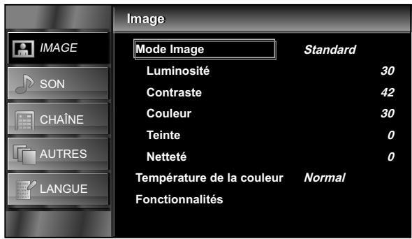 FUNAI LT851-M19 - Réglage de l'image - 1