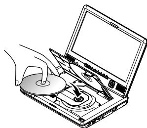 FUNAI PB1-M200 - Comment insérer un disque - 1