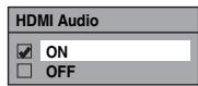 FUNAI WD6D-D4413DB - HDMI audio (par défaut: on) - 1